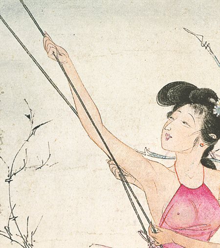 古浪县-胡也佛的仕女画和最知名的金瓶梅秘戏图